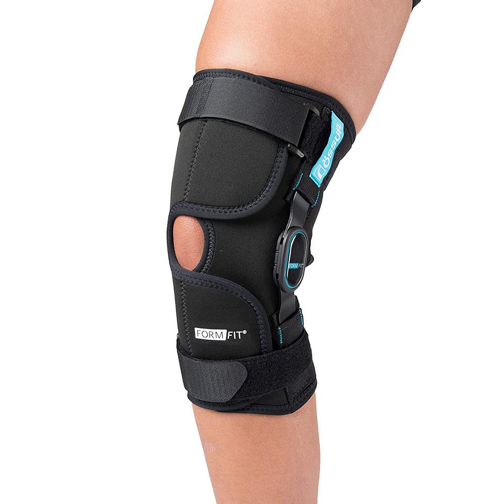 EZ Rom Pump Compression Therapy Hinged Post Op Knee Brace 2 Hot Cold Pads