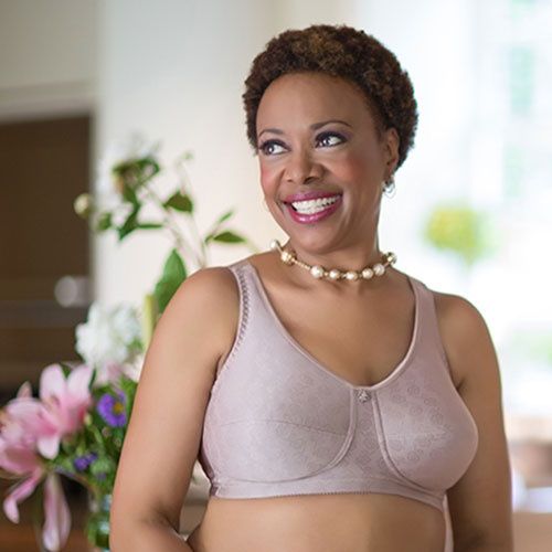 Mastectomy Bra  American Breast Care Bra style 136 is a wide band