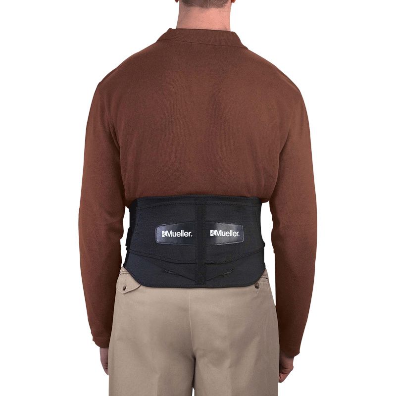 USA Mueller Lumbar Support Back Brace - One Size Fits All