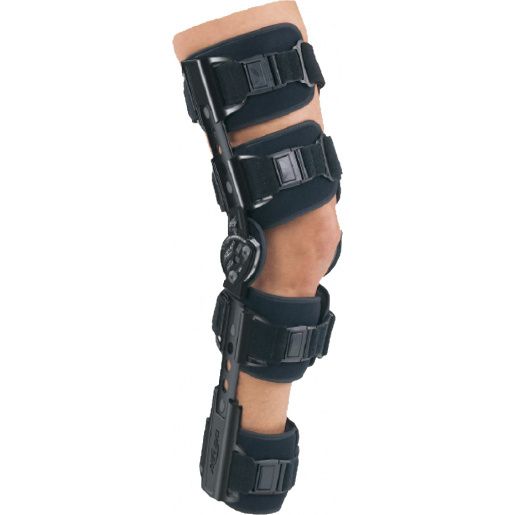 PUSH Med Arthritis Knee Brace : non-slip hinged knee brace