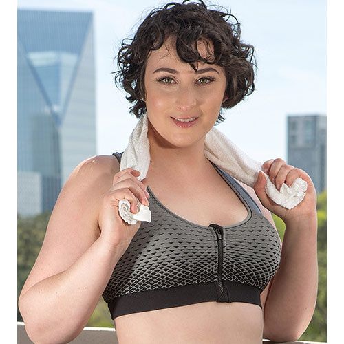 Breast form Bra mastectomy sports bra designed with pocket Bra