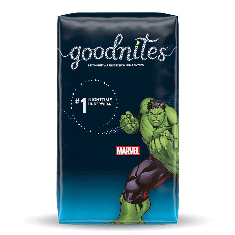 GoodNites Disposable Pull On Underwear for Girls, Heavy Absorbency