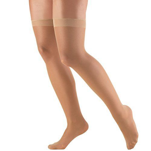 BSN Jobst Ulcercare Open Toe Knee High 40mmHg Zippered Compression  Stockings with Liners