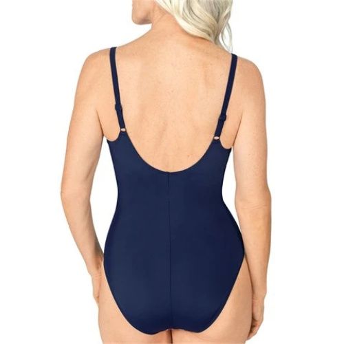 Amoena Alabama Half-Bodice High Neckline Mastectomy Swimsuit