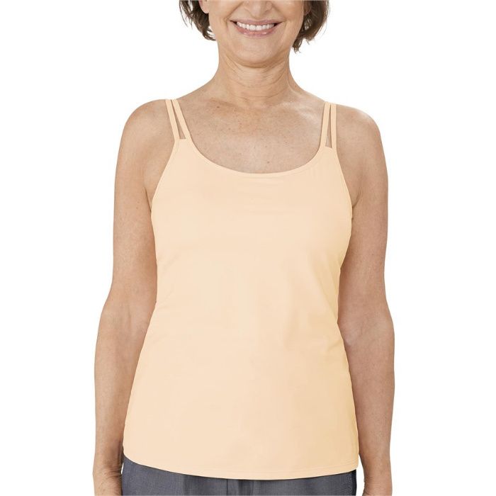 Amoena Valletta Pocketed Camisole W/Built in ShelfBra -Sizes 6 to 24 . FREE  SHIP