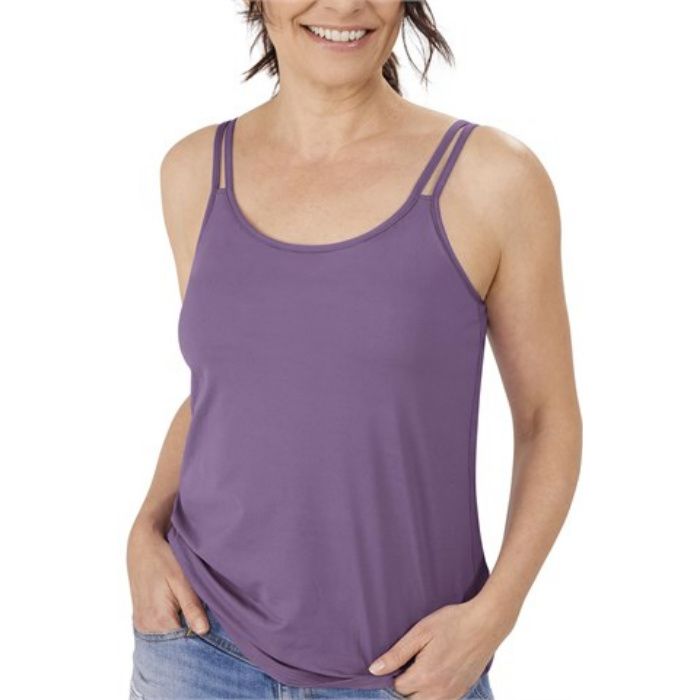 Amoena Women's Valetta Pocketed Camisole W/Built in Shelf Bra Nude, Nude, 6  : : Clothing, Shoes & Accessories
