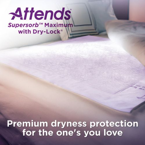 Buy Attends Supersorb Maximum Underpads, Heavy Absorbency