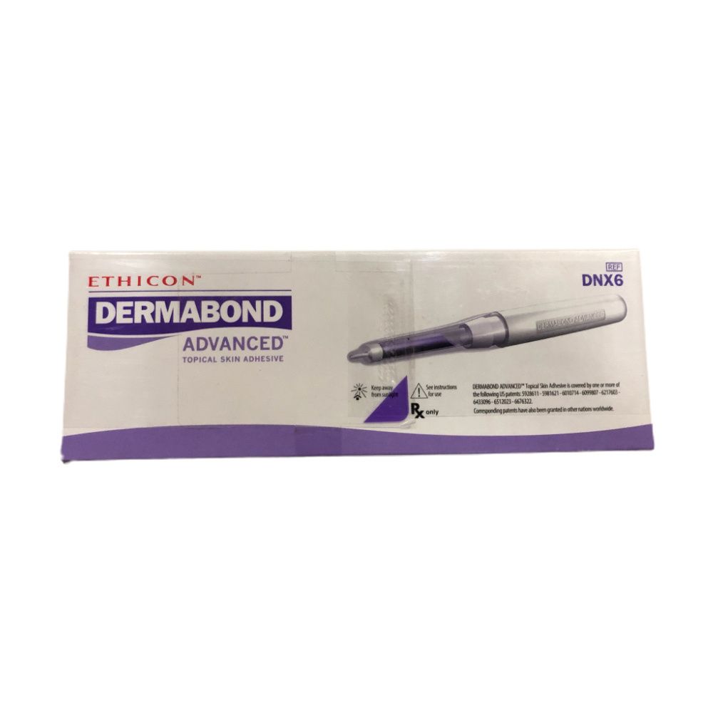 J&j Health Care Syst Inc Dermabond Advanced Topical Skin Adhesive with  Liquid Precision Applicator Tip, 0.7 mL - 53DNX12 