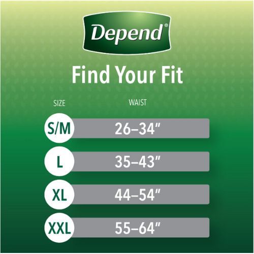 Buy Depend Fit Flex Incontinence Underwear