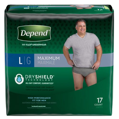 Depend Men's Maximum Absorbency Underwear