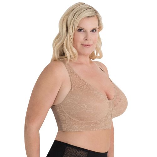 Leading Lady Grace Lace Covered Wirefree Posture Bra