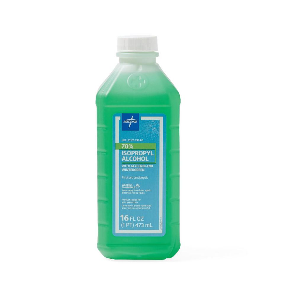 Medline 70% Isopropyl Alcohol 16oz 1Ct