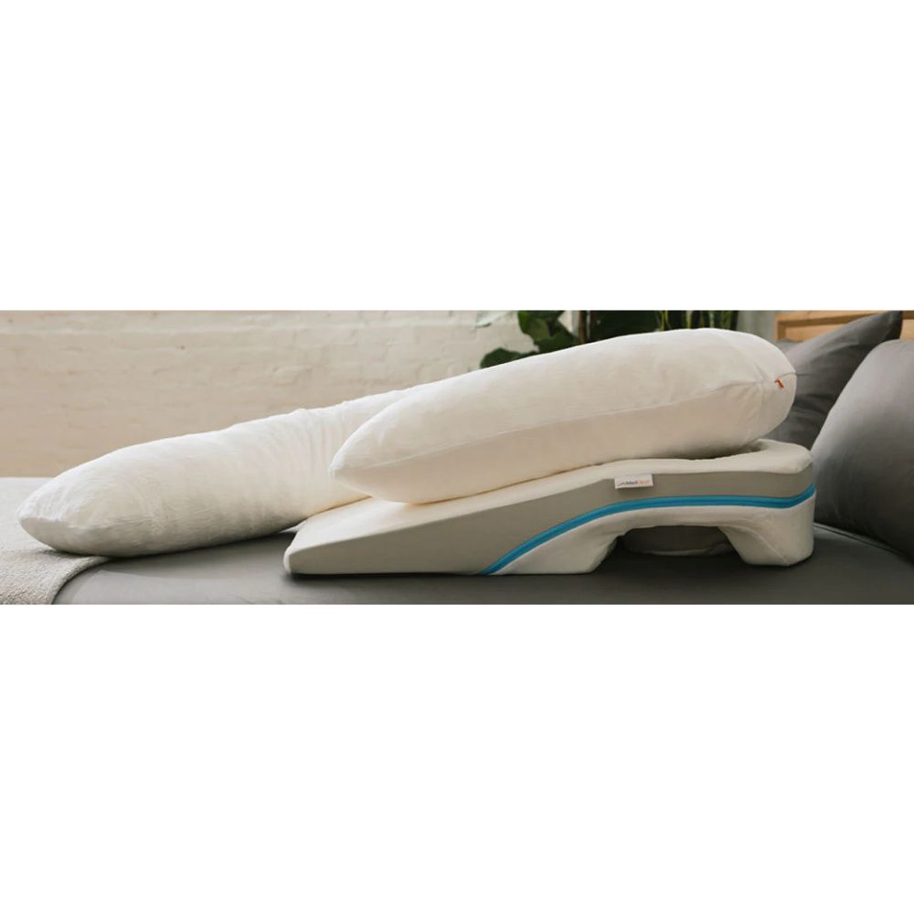 Medcline Therapeutic Body Pillow - For Lower Back Pain Relief & Neck Pain  Relief - Relieving Back Pain - Adjustable Memory Foam