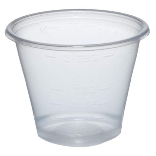 Medicine Cups - Disposable Graduated Medical Grade Plastic Measuring Cups  (100)