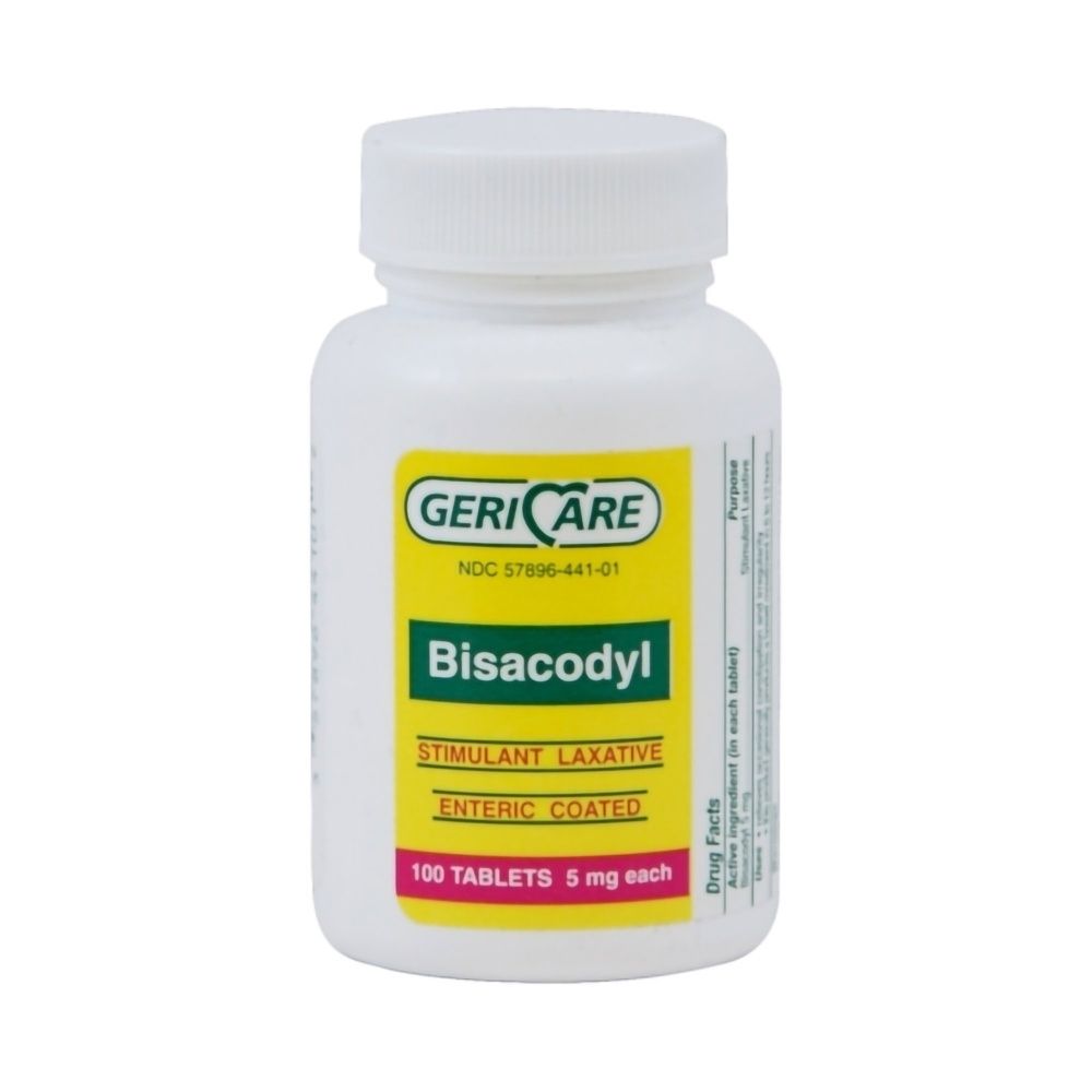 Geri-Care Bisacodyl Suppositories Fast Acting Stimulant Laxative