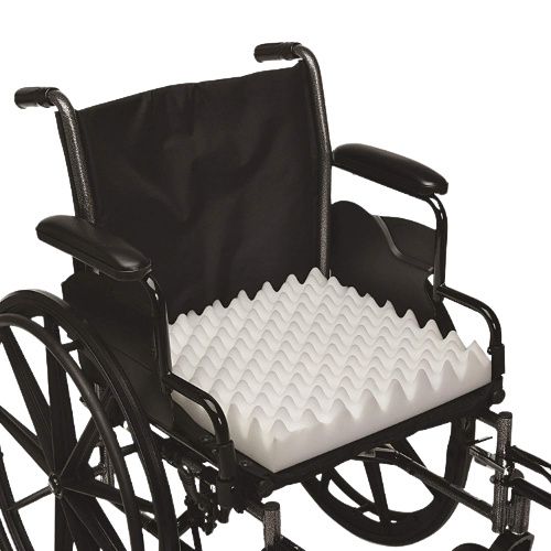 Convoluted Foam Chair Pad - Egg Crate Foam Wheel Chair Pad