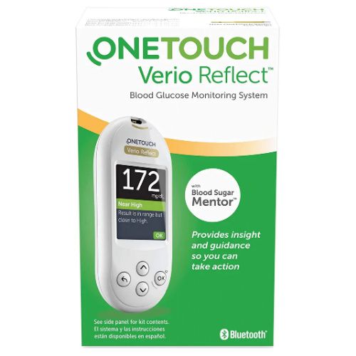 steno Genealogie Stimulans LifeScan OneTouch Verio Reflect Blood Glucose Starter Kit