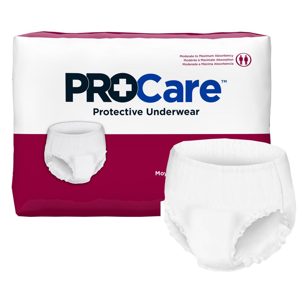 Pack of 20 Protective Underwear Procare (Medium 34 - 46) BRAND