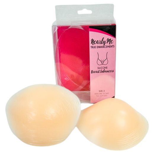 Silicone add a size breast enhancement pads will add size and shape