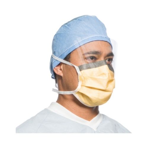 O&M Halyard Eye Shield FluidShield Level 3 Fog-Free Surgical Mask