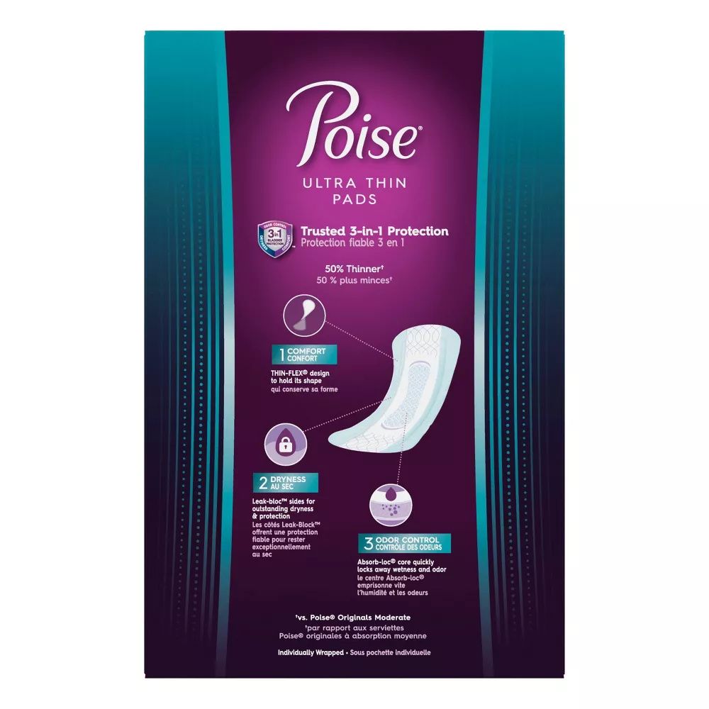 Poise® Liners, Ultrathins and PADS