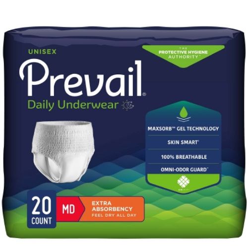  Prevail Protective Underwear, Extra Absorbency, Youth/Small  Adult, (20'-34'), PV-511 (Case of 88) : Health & Household
