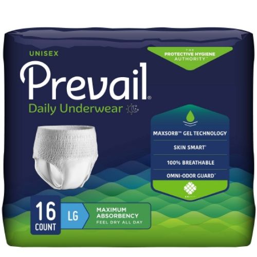 Prevail Per-Fit Underwear, Medium Fits 34 To 46 Inches - 20 Ea, 4 Pack