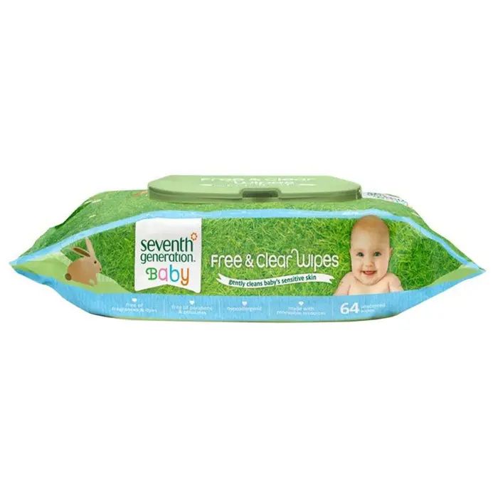 7th generation free and best sale clear wipes