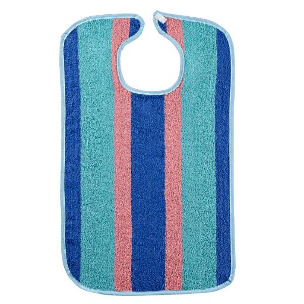 Buy Multi-Striped Heavyweight Clothing Protector | Adult Bib