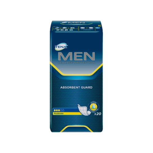 TENA Men Level 3 Absorbent Protector Pack of 16 Guards For Man