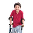 Crutches For Kids and Junior Adults (Blue)
