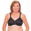 TruLife 4013 Alexandra Seamless Molded Softcup Mastectomy Bra-Black Front View