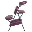 Fabrication Portable Massage Chairs - Burgandy