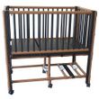 MJM International WoodTone Pediatric Crib Bed