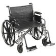 McKesson Heavy Duty Dual Axle Wheelchair
