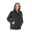 Silverts Womens Magnetic Zipper Hoodie With Pockets - Gray