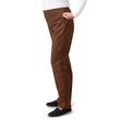 Silverts Womens Seated Side Zip Pant With Pull Tabs - Coffee