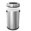 Alpine Stainless Steel Open Top Trash Can
