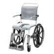 Clarke Aquatec OceanSP Shower Commode Chair with Self Propel Wheels