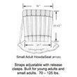 Designz HowdaSeat Small Adult Adjustable Seat