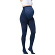 Jobst Opaque Maternity Closed Toe Waist High Compression Stockings Pantyhose - Navy