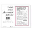 Unicor Perforated Monthly Wall Calendar