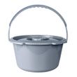 McKesson Commode Bucket With Metal Handle And Cover