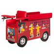 Clinton Pediatric Series Blood Drawing Station Front with Tomato Upholstery