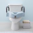 Medline Locking Elevated Toilet Seat With Microban