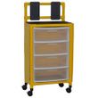  MJM Universal Isolation Cart With 4 Drawers