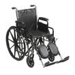 McKesson Standard Wheelchair With Detachable Padded Desk Arms