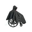 CareActive Wheelchair Poncho Side - Black color
