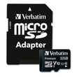 Verbatim MicroSDHC Card with Adapter