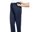  Silverts Mens Easy Access Pants With Elastic Waist - Navy